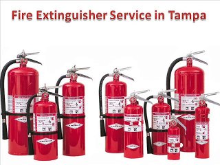 Fire Extinguisher Service in Tampa