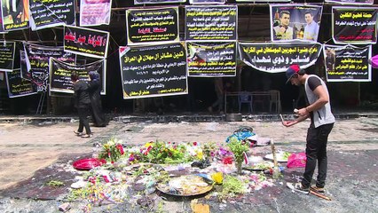 Iraquíes homenajean a sus víctimas tras atentado