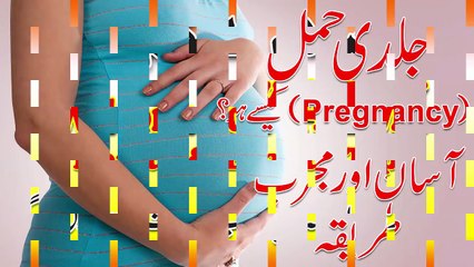 How To get Pregnant Fast   Jaldi Hamal Kese Ho In Urdu Hindi
