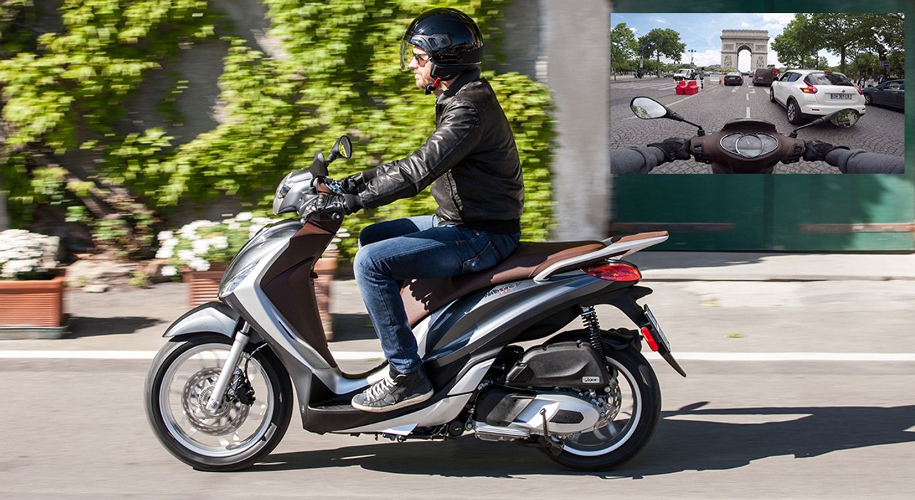 2016 Piaggio Medley 125i ABS [ESSAI VIDEO] : l'italien malin