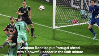 Euro 2016: Wales crash out to Portugal