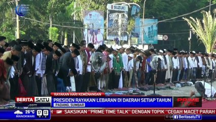 Presiden Akan Terus Rayakan Lebaran di Daerah