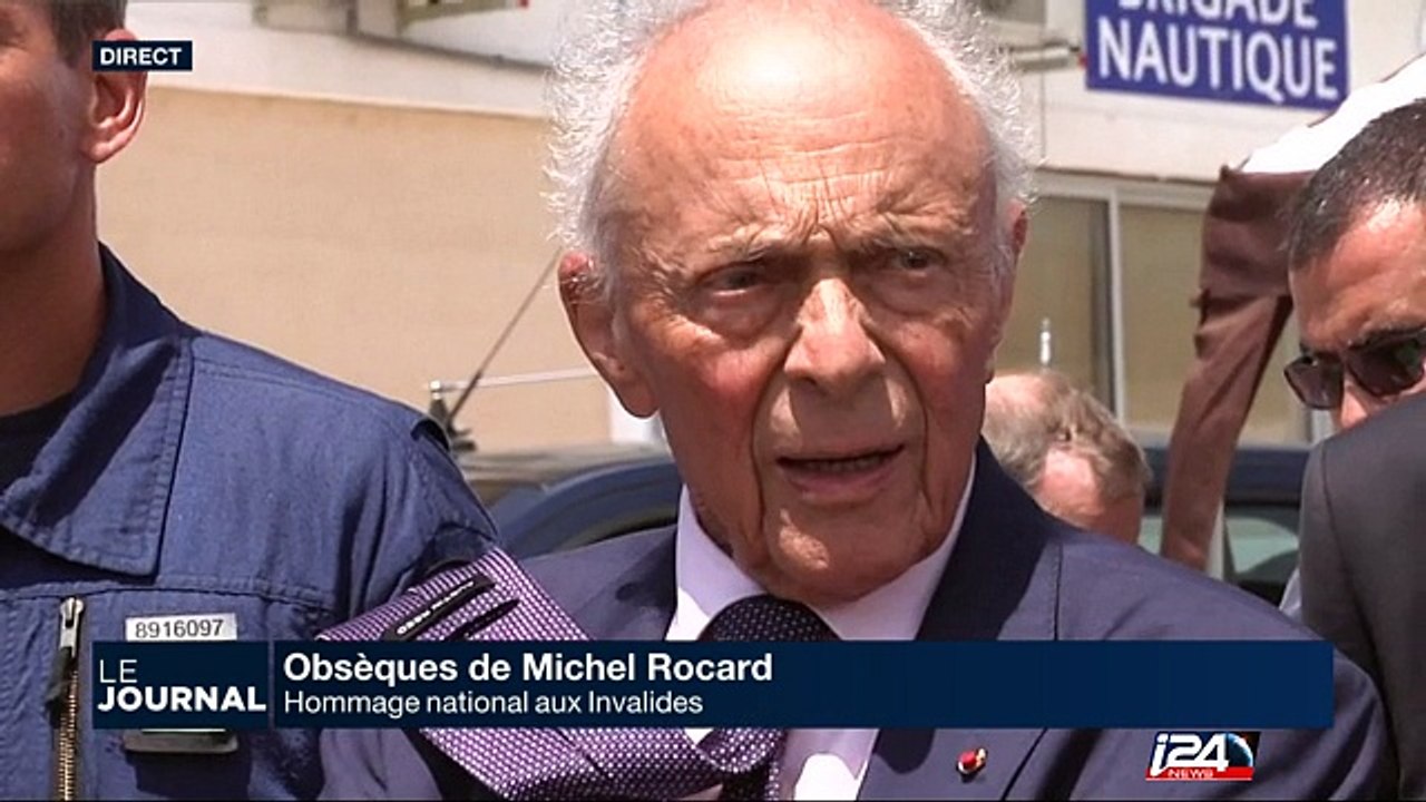 Obsèques de Michel Rocard: Hommage national aux Invalides