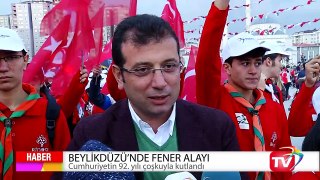 Beylikdüzü'nde 29 Ekim Coşkusu