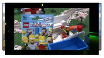 Thomas Train Meets The Simpsons Lego Minifigures Play Doh Blind Bag Opening Bart Homer Sim