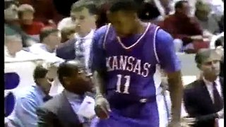 #1 Kansas Jayhawks at #25 Oklahoma Sooners - 1995 - Basketball - Part 2
