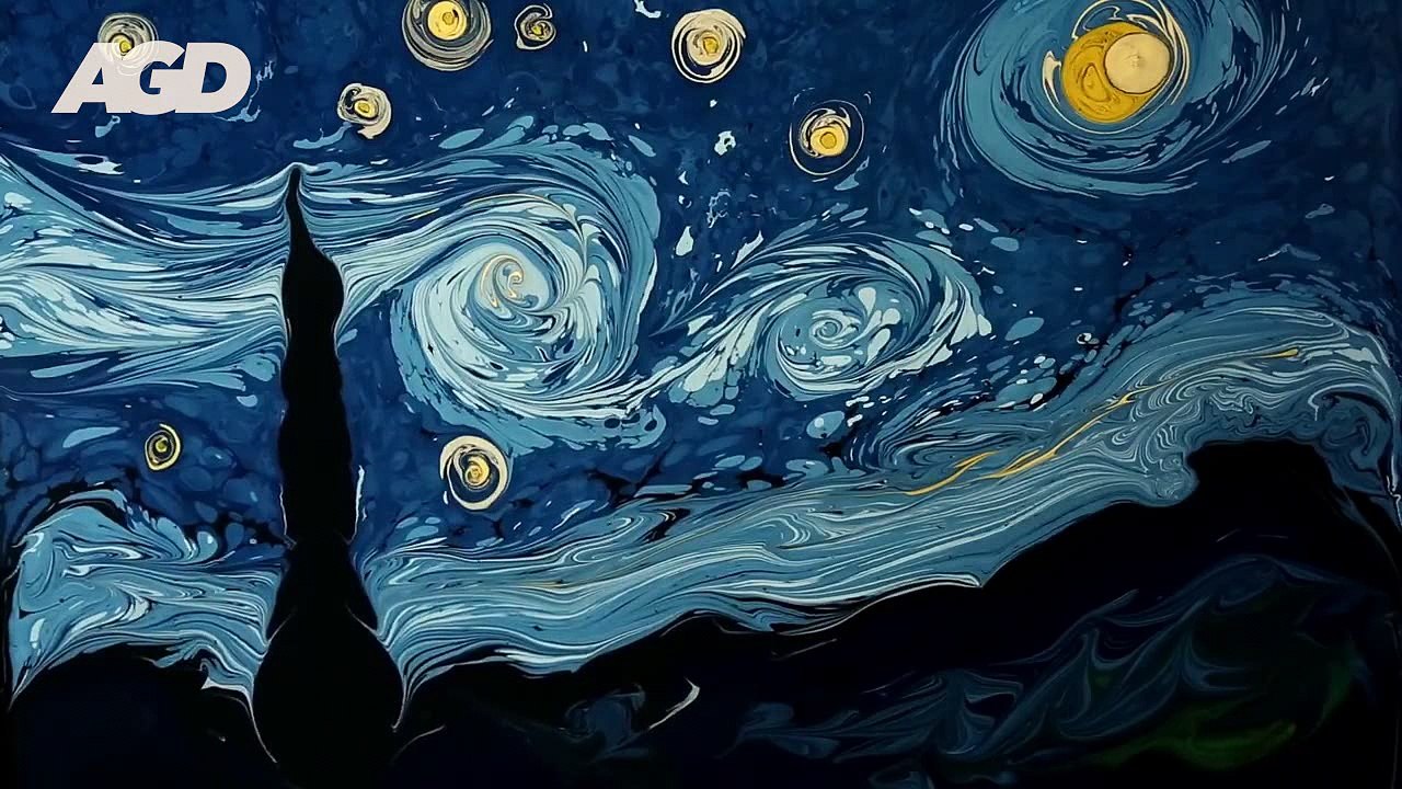 Van gogh by Garip Ay Art Studio