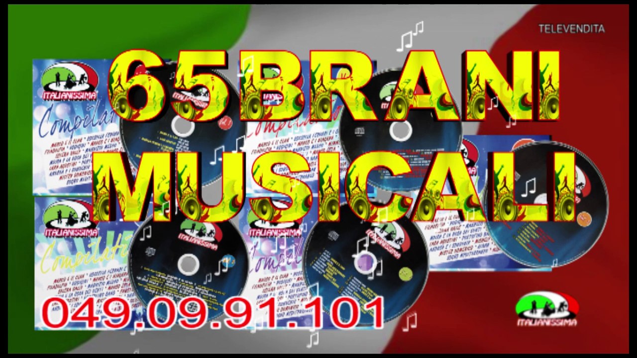 ITALIANISSIMA COMPILATION 5 CD 65 BRANI