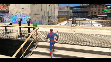 Nursery Rhymes Spiderman, Cars Disney Pixar with Batman Finger Family_5