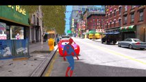 Nursery Rhymes Spiderman, Cars Disney Pixar with Batman Finger Family_13