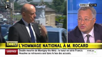 Les politiques présents aux obsèques de Michel Rocard