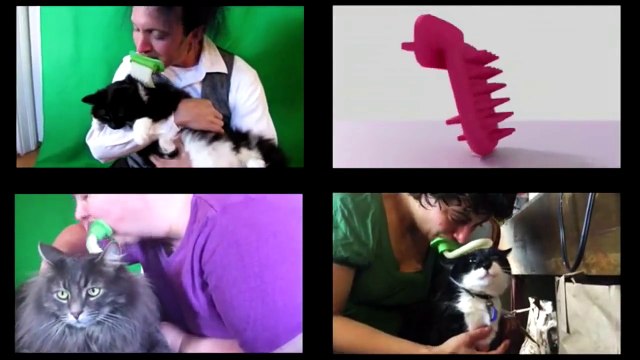 Jimmy Kimmel Interviews the Licki Brush Inventors