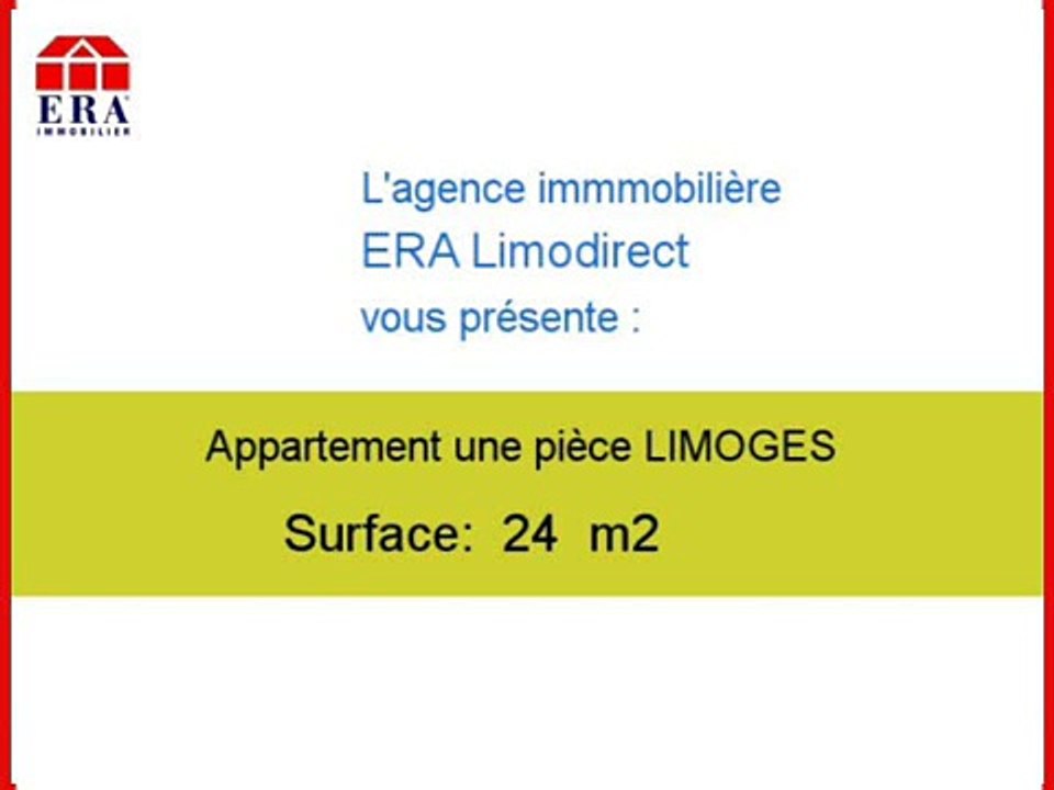Location Appartement LIMOGES 87100 - 24 m2
