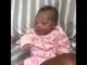 Adorable Newborn Baby Caught 'Dabbing'