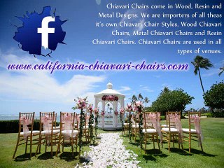 California Chiavari Chairs is the best Seller of Chiavari Chairs