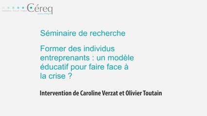 L’éducation et l’accompagnement à l’entrepreneuriat : état de l’art et réflexion critique (partie 1)