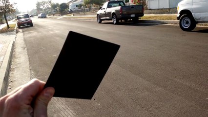 Filmer la véritable taille du soleil, en dehors de son rayonnement !