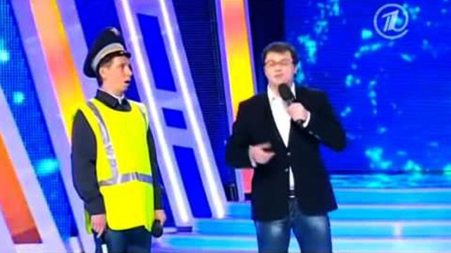 КВН. Харламов и Батрутдинов - Масляков и гаишник. Готовьтесь посмеяться от души!