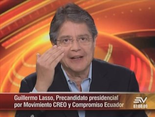 Entrevista Guillermo Lasso / Contacto Directo