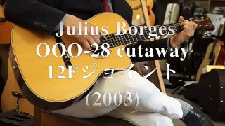 Julius Borges OOO-28 cutaway 12Fジョイント (2003)