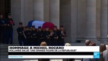 Hommage à Michel Rocard - François Hollande salue 