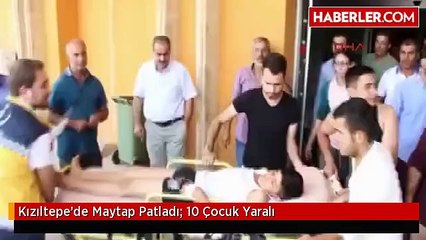 Kızıltepe'de Maytap Patladı: 10 Çocuk Yaralı