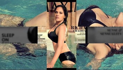 Richa Chadda Hot Bikini Photoshoot For MAXIM India 2016 !!