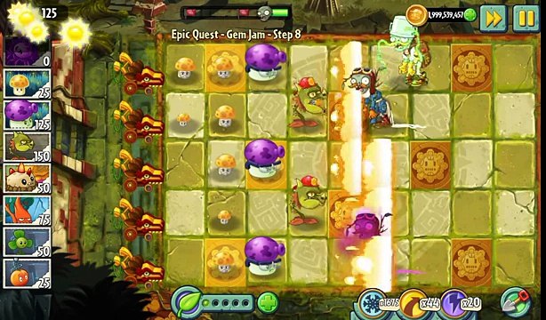 Plants vs. Zombies 2 - Epic Quest: Gem Jam (S8)