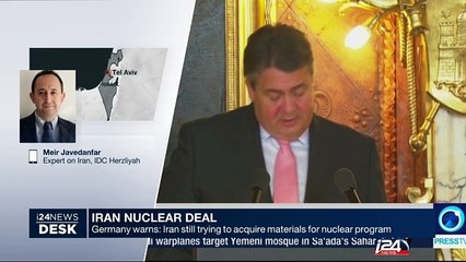 Germany warns: Iran still trying to acquire materials for nuclear program