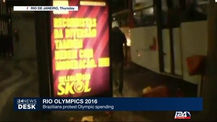 Brazilians protest Olympic spending