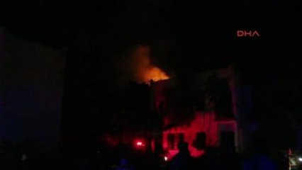 Bodrum Oteldeki Yangın Korkuttu