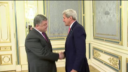 Poroşenko - Kerry Görüşmesi
