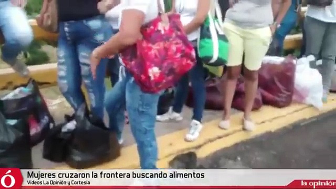 Mujer que cruzó la frontera: "Nuestros hijos están pasando hambre"