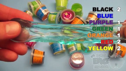 Learn Colours With Ooze and Glitter Putty! Fun Learning Contest!_7