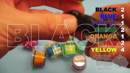 Learn Colours With Ooze and Glitter Putty! Fun Learning Contest!_10