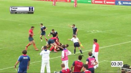 France U 7s bat l'Espagne (26-12)