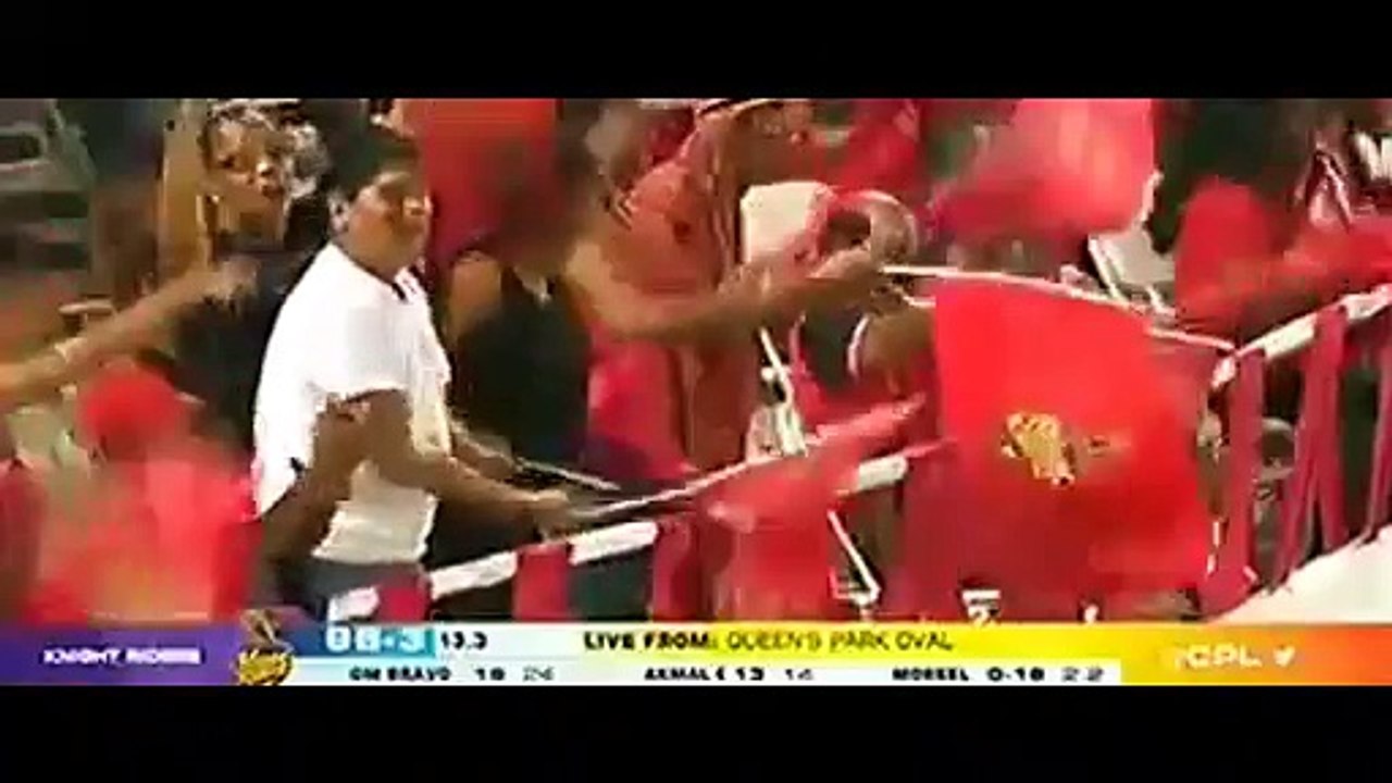 Umar akmal batting in CPL First match 2016