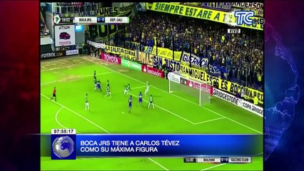 Boca Juniors tiene a Carlos Tévez como su máxima figura