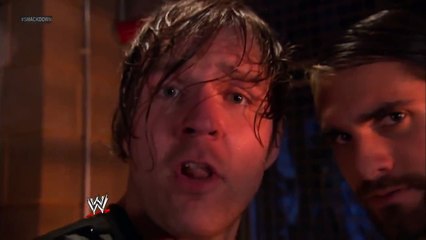 WWE: The Shield backstage segment: Smackdown 26/04/13