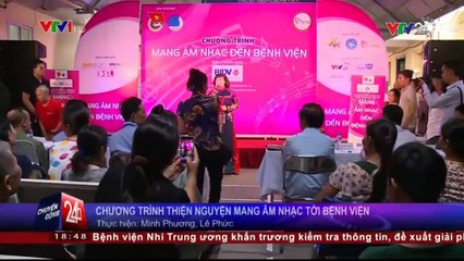 Mang âm nhạc đến bệnh viện – chương trình thiện nguyện đầy ý nghĩa