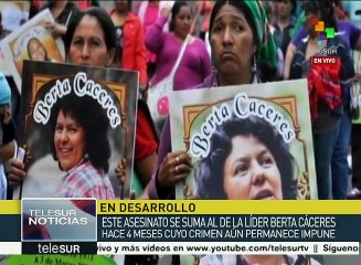 Activista hondureña asesinada defendía el medio ambiente ante empresas