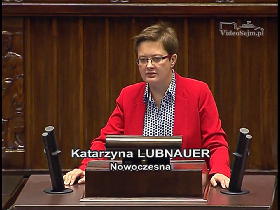 Poseł Katarzyna Lubnauer - Wystąpienie z dnia 21 czerwca 2016 roku.