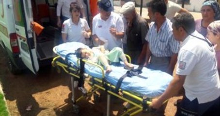 Aydında Kaynar Süt Kazanına Düşen Çocuk Ağır Hastanelik Oldu
