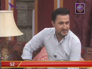 Rahim Shah &  Aroosa in Salam Zindagi With Faisal Quraishi Part 1