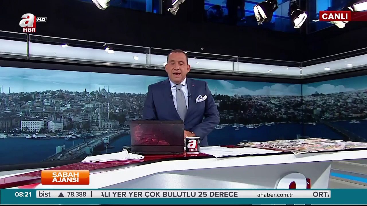 A HABER Spikerinin Canlı Yayında Öfkeden Felç Gegirme Anları  @sabah_ajansi @erkantan__