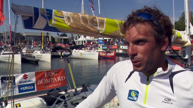 Solitaire Bompard Le Figaro - ITV C. Dalin (Skipper MACIF 2015)