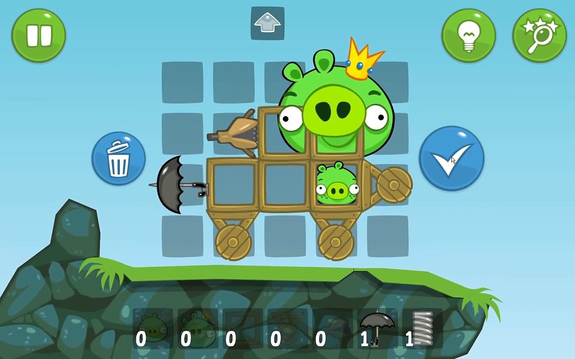 Bad Piggies - Nivel 25 - 3 Estrellas / Level 25 - 3 Stars