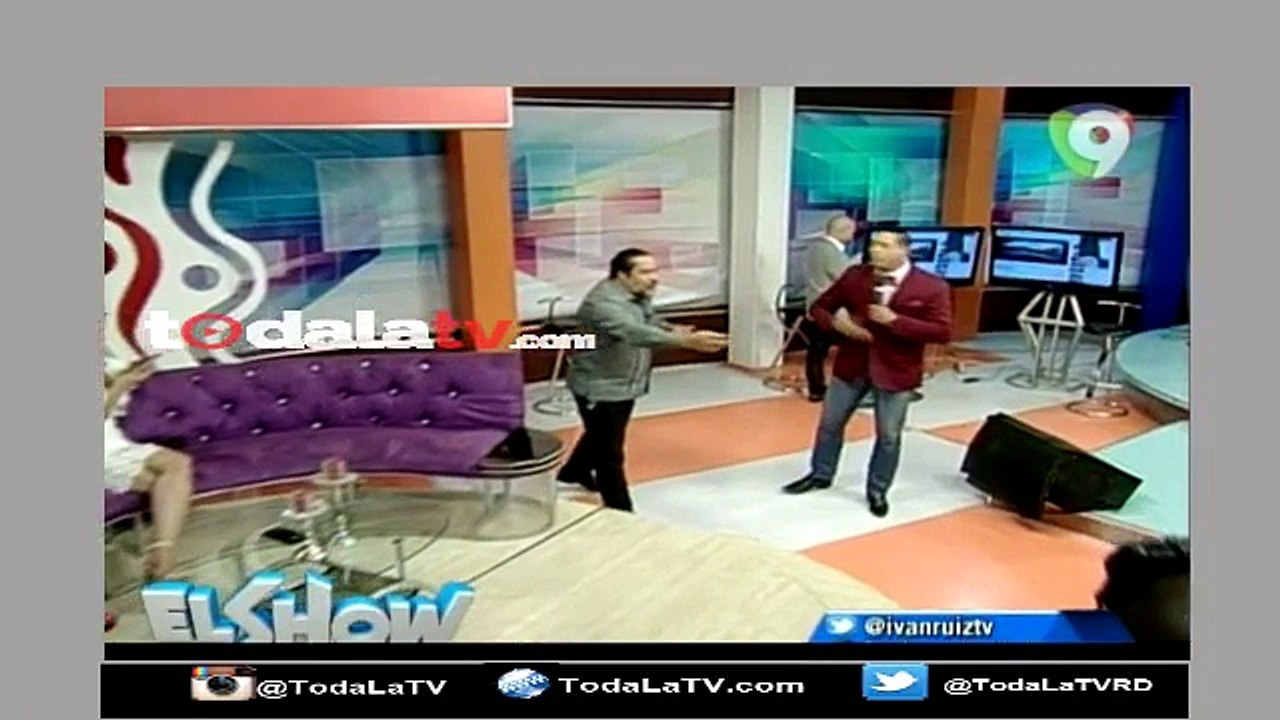 Rafael Ventura se enfurece-El show del medio dia-Video
