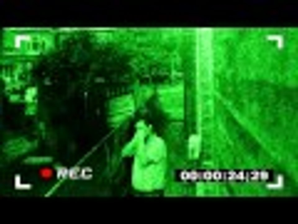 Trying To Catch Robber Caught On Tape @ Night