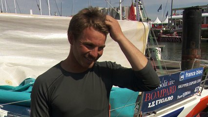 Solitaire Bompard Le Figaro - ITV P. Quiroga (Skipper Espoir CEM)